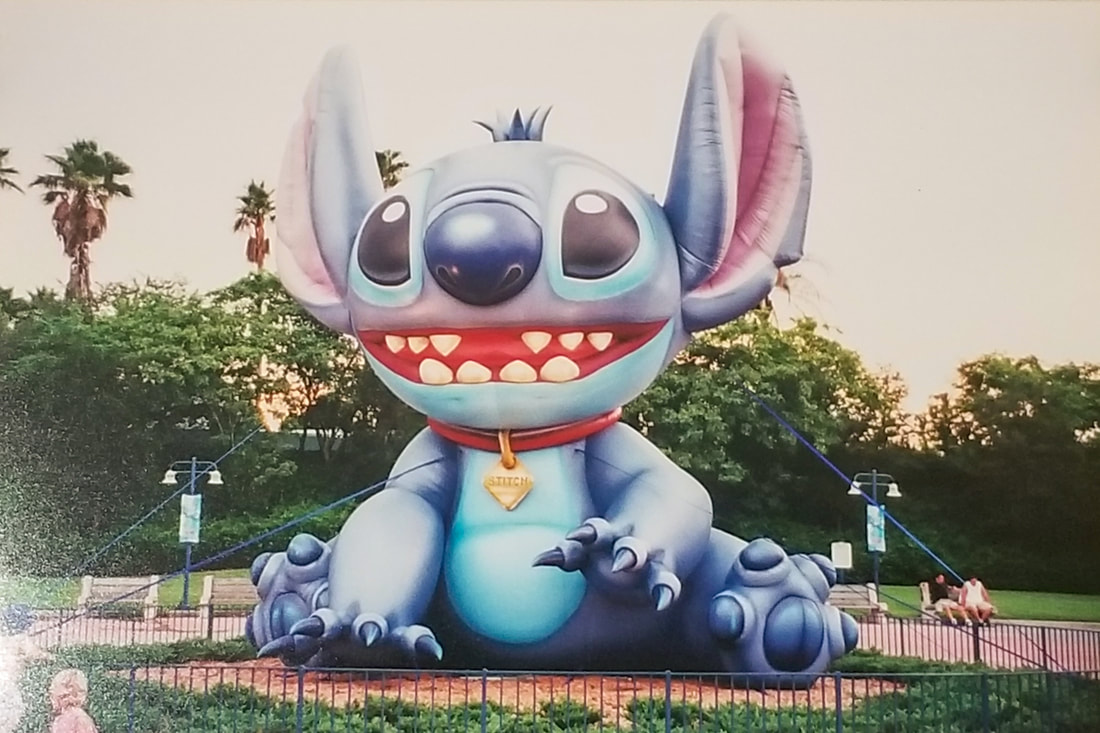 Giant blowup Stitch at Disney-MGM Studios