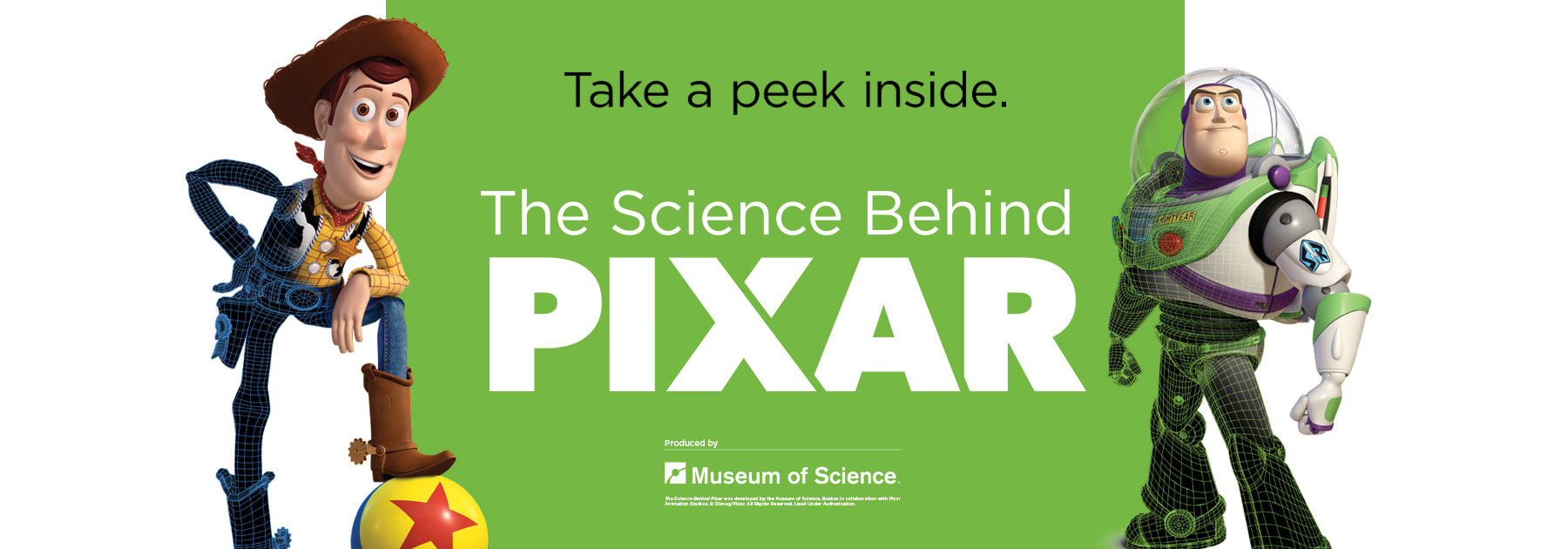 The Science Behind Pixar exhibit 2022