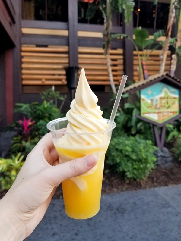 Pineapple Float at Walt Disney World